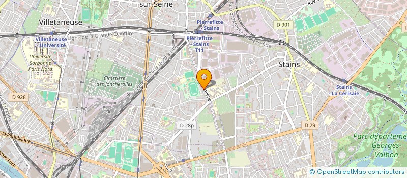 localisation de l'entreprise MONSIEUR BILALY COULIBALY à PIERREFITTE-SUR-SEINE