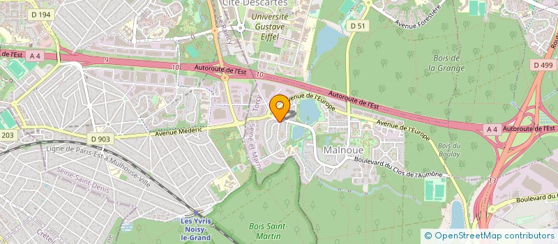 localisation de l'entreprise MONSIEUR BILALY DIAO  EMERAINVILLE