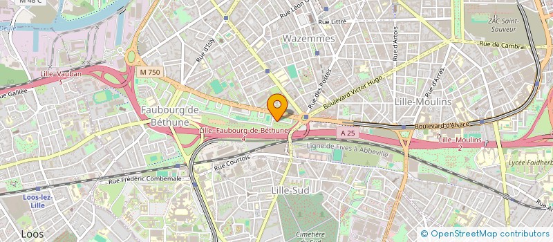 localisation de l'entreprise MONSIEUR BILEL ABJIOU à LILLE