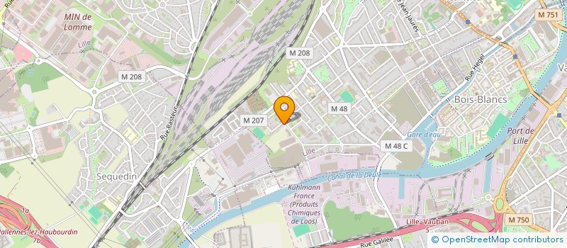 localisation de l'entreprise MONSIEUR BILEL ACHAMMANI à LILLE
