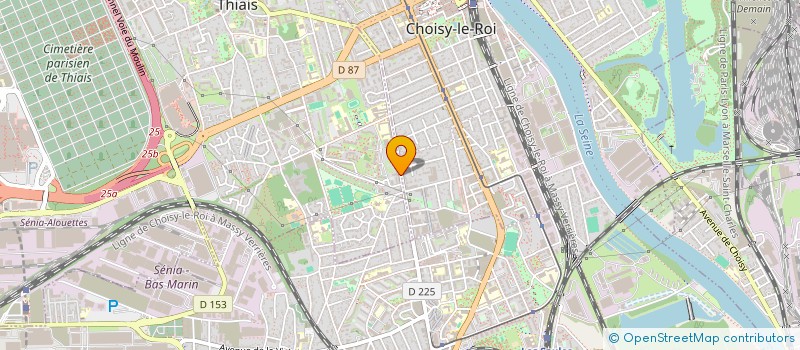 localisation de l'entreprise MONSIEUR BILEL ACHOUR  THIAIS