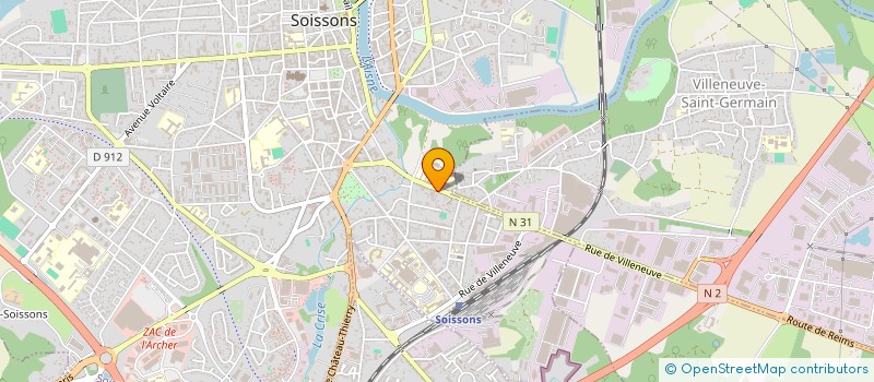 localisation de l'entreprise MONSIEUR BILEL AISSAOUI à SOISSONS