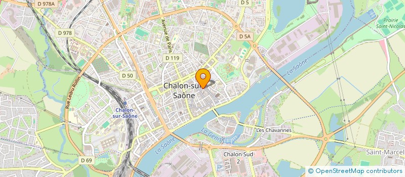 localisation de l'entreprise MONSIEUR BILEL AMARA à CHALON-SUR-SAONE