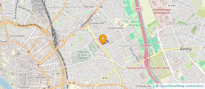 localisation de l'entreprise MONSIEUR BILEL BELDJAIDI  TOULOUSE