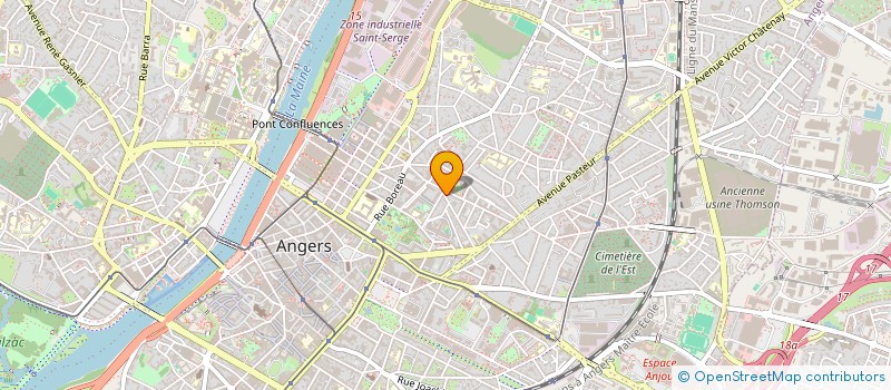 localisation de l'entreprise MONSIEUR BILEL BEN ABDALLAH à ANGERS