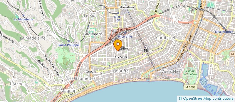 localisation de l'entreprise MONSIEUR BILEL BEN ALI à NICE