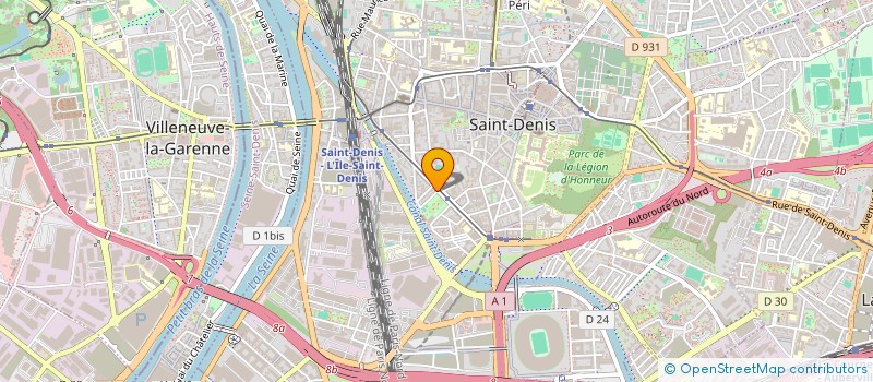 localisation de l'entreprise MONSIEUR BILEL BEN HAMLAT  SAINT-DENIS