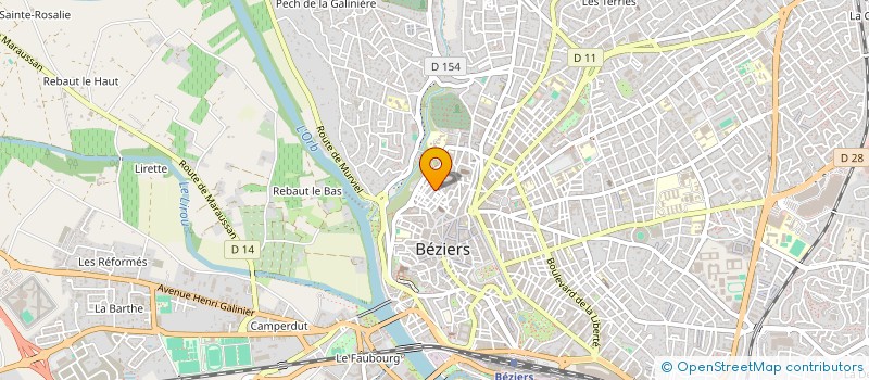 localisation de l'entreprise MONSIEUR BILEL BENAIED à BEZIERS