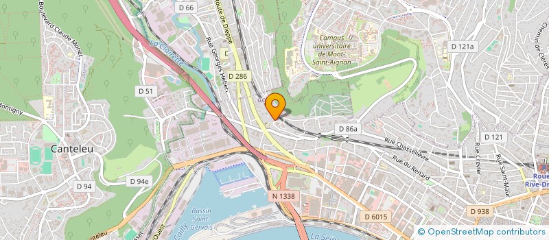 localisation de l'entreprise MONSIEUR BILEL BENNACER à ROUEN