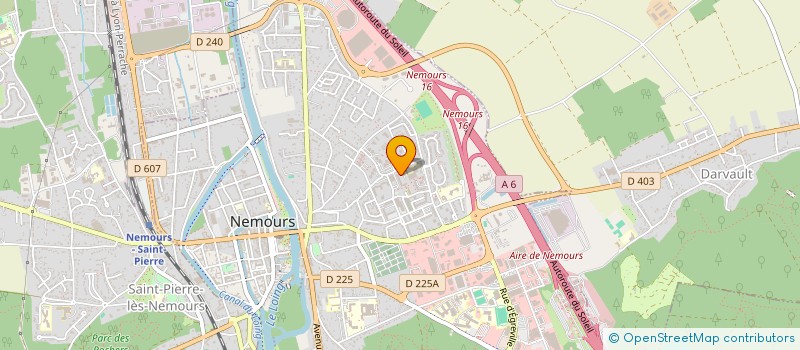 localisation de l'entreprise MONSIEUR BILEL BENSABER  NEMOURS