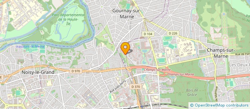 localisation de l'entreprise MONSIEUR BILEL BENSALEM  CHAMPS-SUR-MARNE