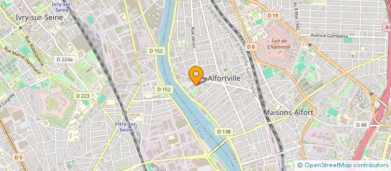 localisation de l'entreprise MONSIEUR BILEL BENYACHE à ALFORTVILLE