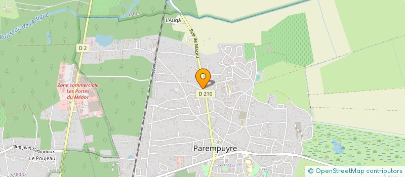 localisation de l'entreprise MONSIEUR BILEL BLAIZAT  PAREMPUYRE