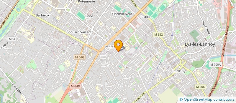 localisation de l'entreprise MONSIEUR BILEL BOUAFIA  HEM