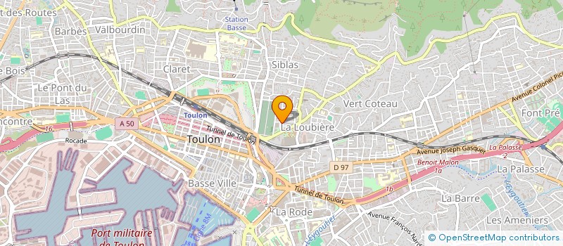 localisation de l'entreprise MONSIEUR BILEL BOUCHIKHI  TOULON