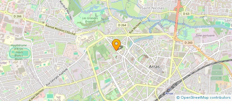 localisation de l'entreprise MONSIEUR BILEL BOUDABSA à ARRAS