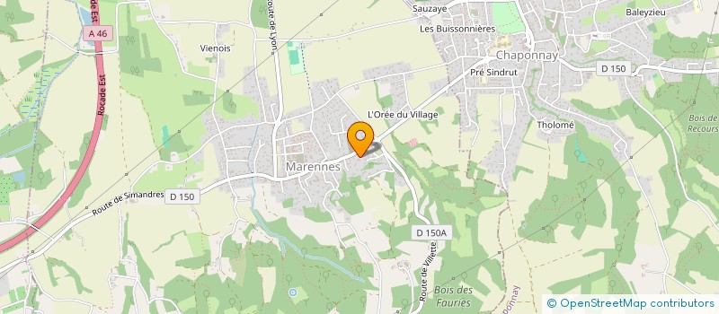 localisation de l'entreprise MONSIEUR BILEL BOUDEHANE  MARENNES