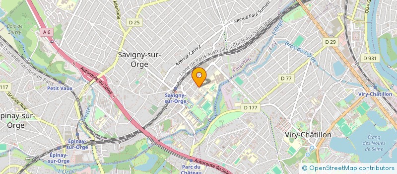 localisation de l'entreprise MONSIEUR BILEL BOUDISSA  SAVIGNY-SUR-ORGE