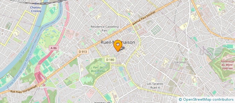 localisation de l'entreprise MONSIEUR BILEL BOUGANMI à RUEIL-MALMAISON