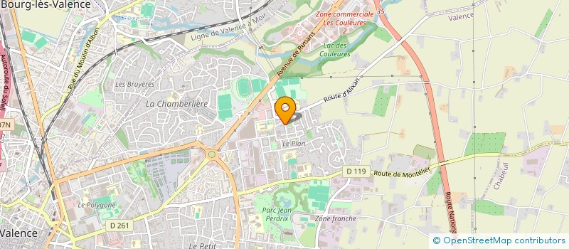 localisation de l'entreprise MONSIEUR BILEL BOUTAJ  VALENCE