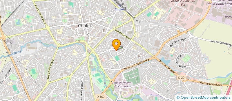 localisation de l'entreprise MONSIEUR BILEL BOUTERID à CHOLET