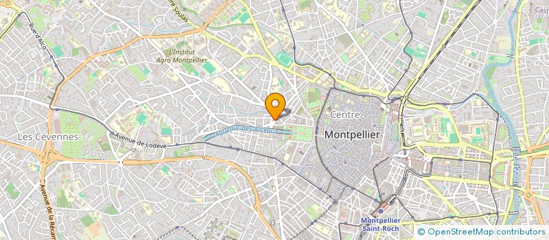 localisation de l'entreprise MONSIEUR BILEL CHAABI à MONTPELLIER