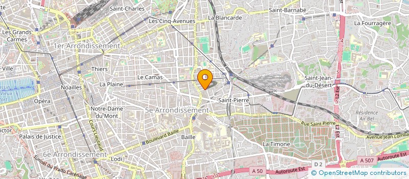 localisation de l'entreprise MONSIEUR BILEL CHABANE à MARSEILLE