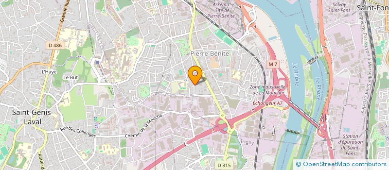 localisation de l'entreprise MONSIEUR BILEL DALHOUMI  SAINT-FONS