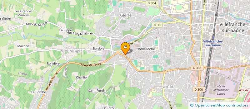 localisation de l'entreprise MONSIEUR BILEL DEGACHI  GLEIZE