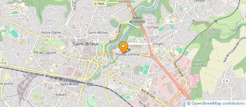 localisation de l'entreprise MONSIEUR BILEL DHRAIEF à SAINT-BRIEUC