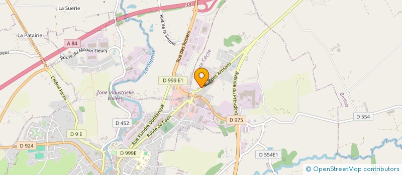 localisation de l'entreprise MONSIEUR BILEL EL ABED  SAINTE-CECILE