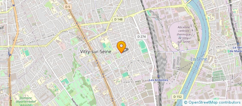 localisation de l'entreprise MONSIEUR BILEL ELMANOUNI  VITRY-SUR-SEINE