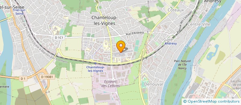 localisation de l'entreprise MONSIEUR BILEL ETTARIK  PONTOISE