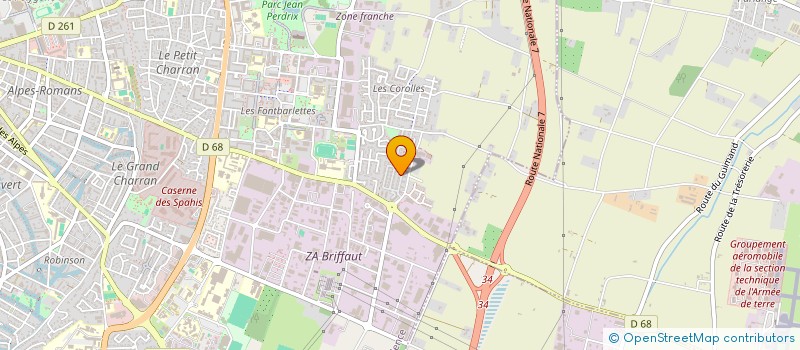 localisation de l'entreprise MONSIEUR BILEL GUERDAT  VALENCE