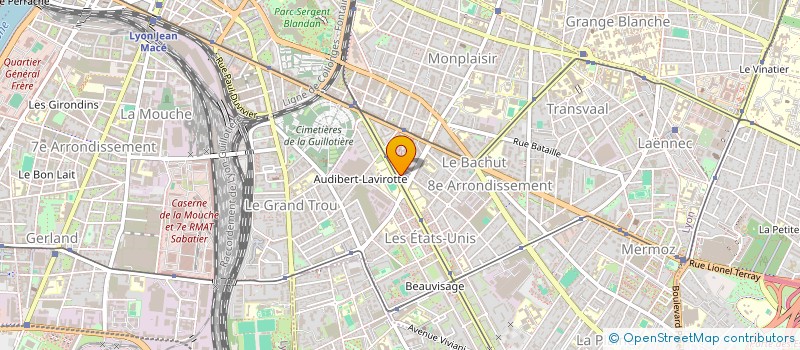 localisation de l'entreprise MONSIEUR BILEL HADDAD  LYON