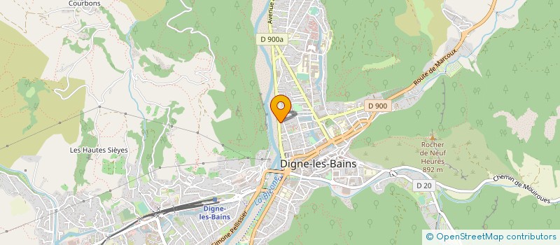 localisation de l'entreprise MONSIEUR BILEL HAMIDOU à DIGNE-LES-BAINS