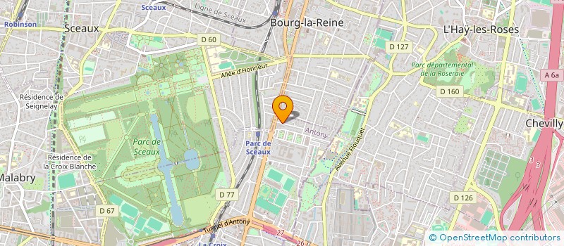 localisation de l'entreprise MONSIEUR BILEL HAMZA à ANTONY