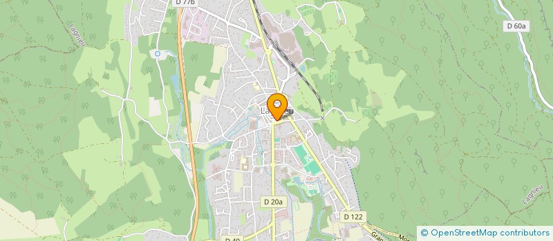 localisation de l'entreprise MONSIEUR BILEL HARRABI  LAGNIEU