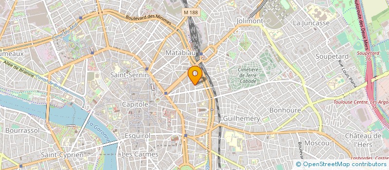 localisation de l'entreprise MONSIEUR BILEL HEMISSI  TOULOUSE