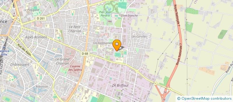 localisation de l'entreprise MONSIEUR BILEL HERZI  BOURG-LES-VALENCE