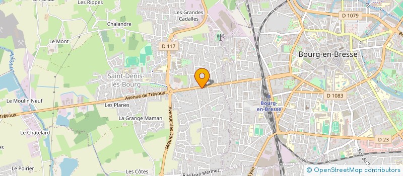 localisation de l'entreprise MONSIEUR BILEL HOMRANI à SAINT-DENIS-LES-BOURG
