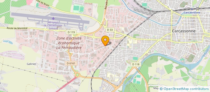 localisation de l'entreprise MONSIEUR BILEL JAMAI à CARCASSONNE