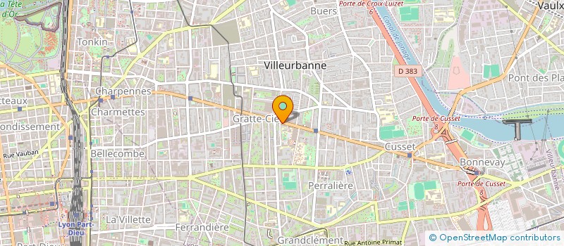 localisation de l'entreprise MONSIEUR BILEL JEBABLI  VILLEURBANNE