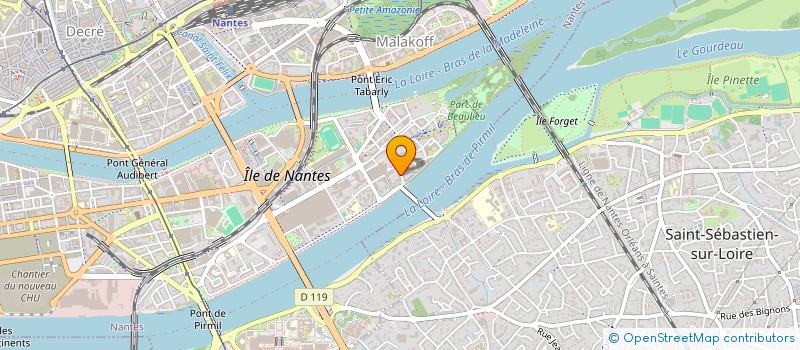 localisation de l'entreprise MONSIEUR BILEL JEBALI à NANTES