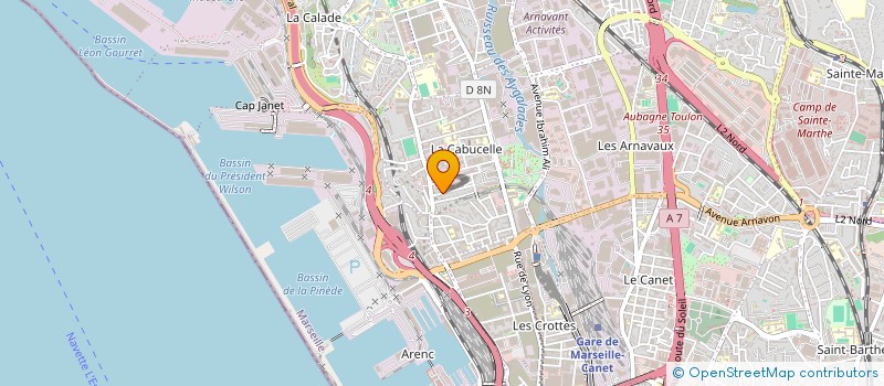 localisation de l'entreprise MONSIEUR BILEL KAHLAOUI à MARSEILLE