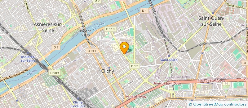 localisation de l'entreprise MONSIEUR BILEL KEBAB  CLICHY