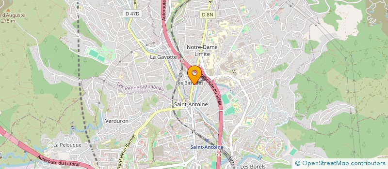 localisation de l'entreprise MONSIEUR BILEL KERDI à MARSEILLE