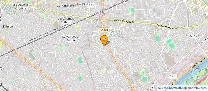 localisation de l'entreprise MONSIEUR BILEL KHALED  BEZONS