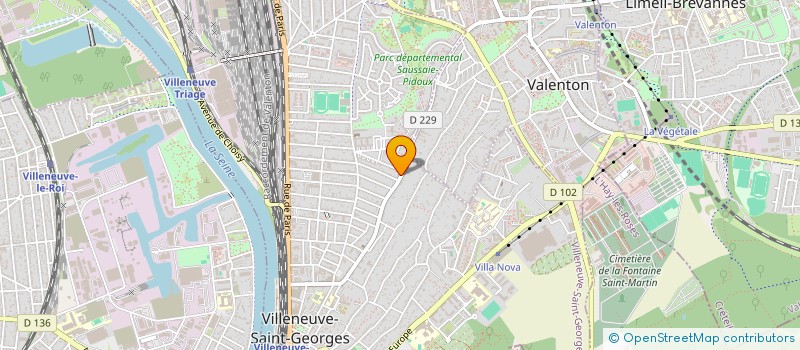 localisation de l'entreprise MONSIEUR BILEL KHALIFA  VILLENEUVE-SAINT-GEORGES