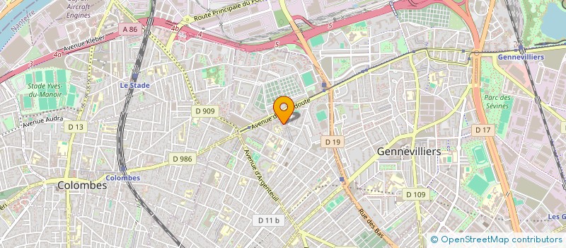 localisation de l'entreprise MONSIEUR BILEL KRID  ASNIERES-SUR-SEINE